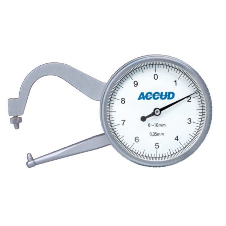 ACCUD grubościomierz zegarowy0-10/0.05mm 452-010-11