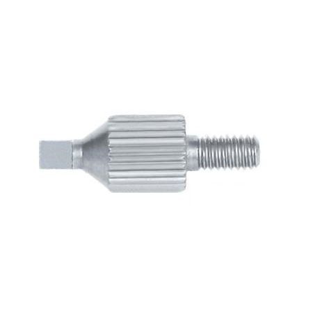 ACCUD końcowka stalowa 0.4x2 mm ostrzowa270-008-01