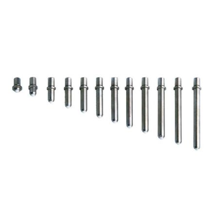 ACCUD końcówki ceramiczne do średnicówki 2-punktowej 100-160mm (12 sztuk) 250-160-12