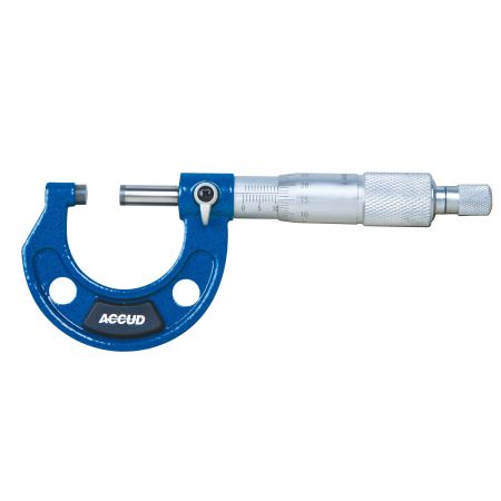 ACCUD mikrometr analogowy 25-50/0.01 mm + świadectwo wzorcowania 321-002-01 WZORC 