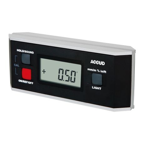 ACCUD poziomica elektroniczna 0-360° /0,1° + świadectwo wzorcowania 722-360-01 WZORC 