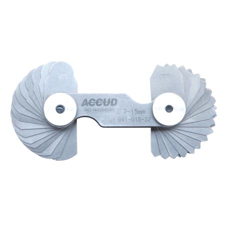 ACCUD promieniomierz 1-7mm 34 listki941-007-34