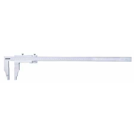 ACCUD suwmiarka analogowa 1000/0.02 mm jednostronna długość szczęk 150 mm 128-040-21