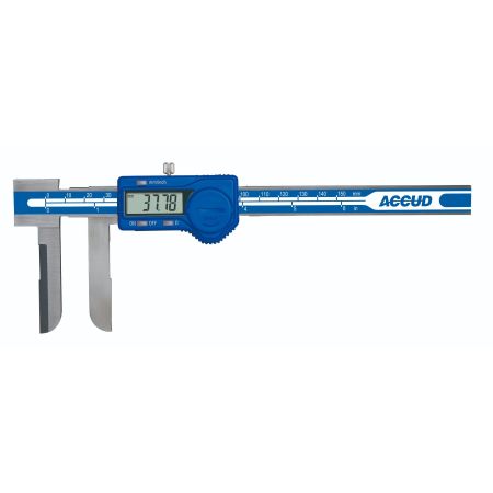 ACCUD suwmiarka elektroniczna 15-150/0.01 mm o szczękach nożowych z wyjściem danych 139-006-11
