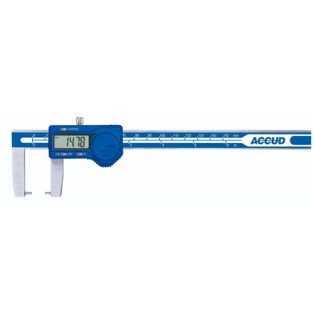 ACCUD suwmiarka elektroniczna 150/0.01mm do pomiarów zewnętrznych z wyjściem danych 134-006-11