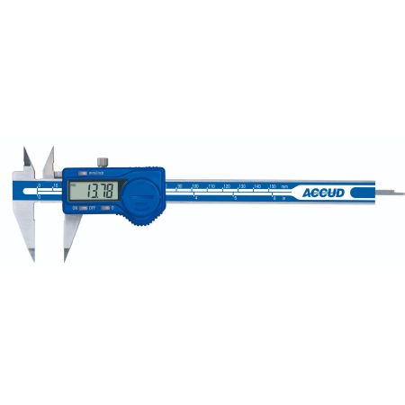 ACCUD suwmiarka elektroniczna 150/0,01 mm punktowa z wyjściem danych 138-006-11