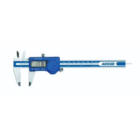 ACCUD suwmiarka elektroniczna 150/0.01mm z okrągłym głębokościomierzem 111-006-12R