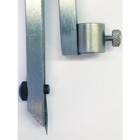 SCHUT cyrkiel sprężynowy 150 mm z mocowaniem ołówka 907.447