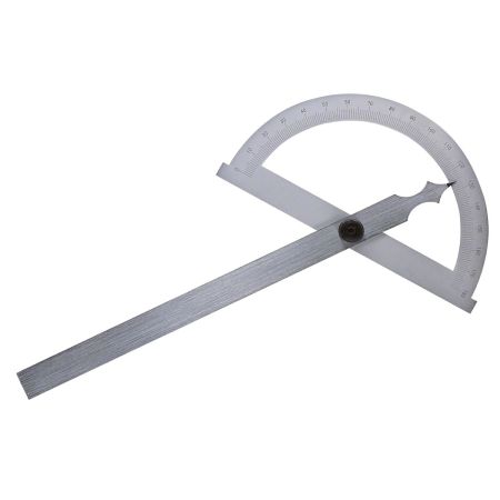 SCHUT kątomierz analogowy 0-180° z obrotowym ramieniem 300mm 907.867