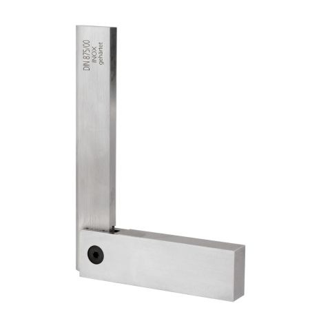 SCHUT kątownik krawędziowy z podstawą 200x130mm klasa 00 stal nierdzewna 670.605