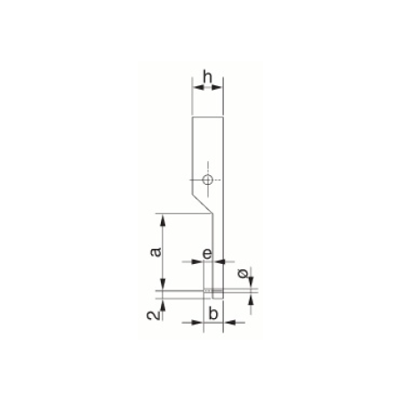 SCHUT końcówki zewnętrzne/wewnętrzne 40 mm do suwmiarki uniwersalnej 910.294 