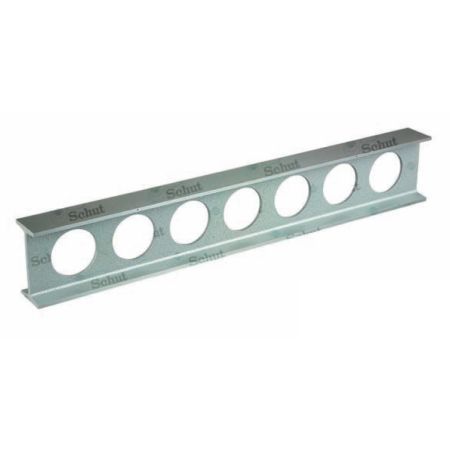 SCHUT liniał stalowy z szeroką podstawą 1000x100x30mm klasa 0 406.613