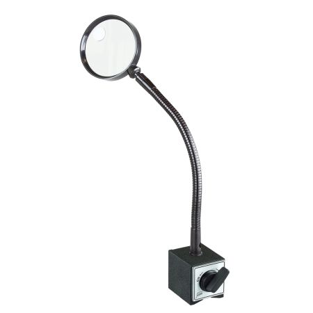 SCHUT lupa na statywie magnetycznym 2x 909.609