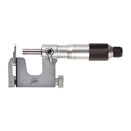 SCHUT mikrometr analogowy z wymiennymi kowadełkami 0-25/0,01mm 906.190