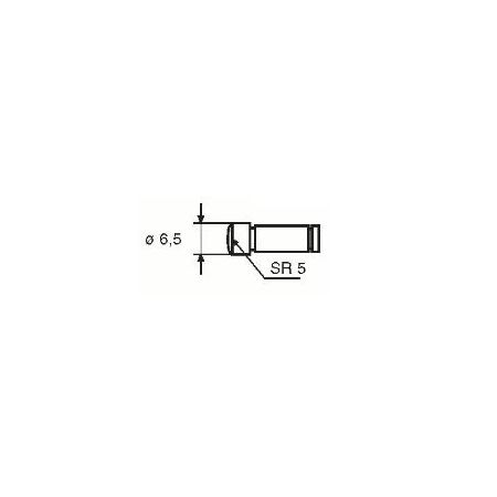 SCHUT para końcówek sferycznych 6,5 mm do mikrometru/ suwmiarki uniwersalnej 906.789