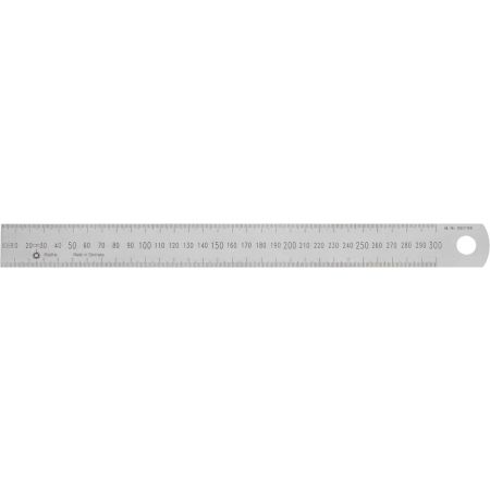 SCHUT przymiar 300x30x1,0mm stal nierdzewna, matowa, klasa I 835.462 