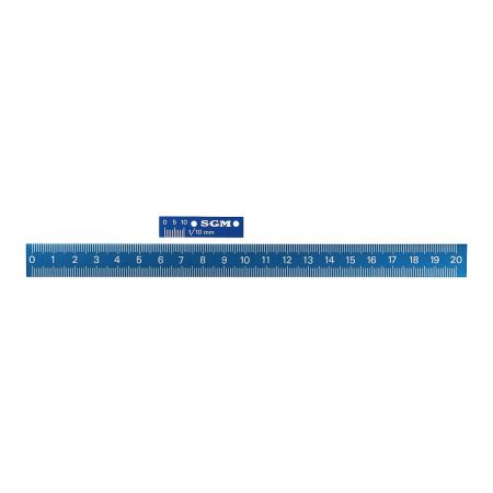 SCHUT przymiar samoprzylepny 0-200mm anodowane aluminium 775.901 
