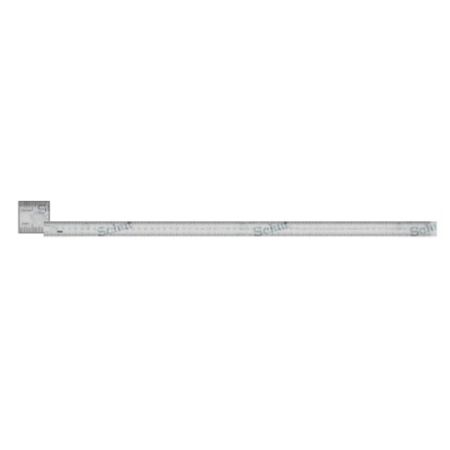 SCHUT przymiar z magnesami 900x30x1,0mm stal nierdzewna, matowa, klasa II 835.474 