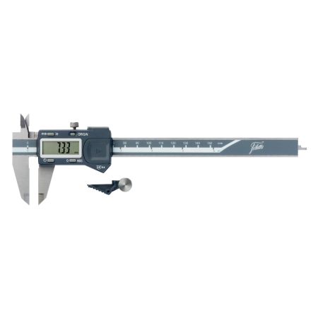 SCHUT suwmiarka elektroniczna 200/0,01 mm IP54 ABS z wyjściem danych 909.603
