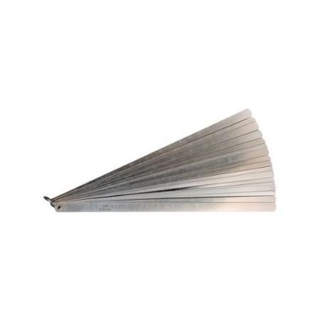 SCHUT szczelinomierz listkowy 0.10-2.00 mm 20 listków (200 mm) 856.069