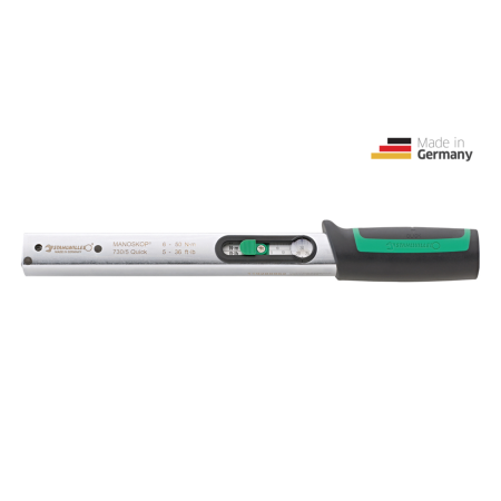 STAHLWILLE klucz dynamometryczny 130-650 Nm 730 QUICK MANOSKOP na wtykowe końcówki 50184565