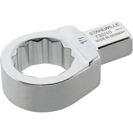 STAHLWILLE końcówka wtykowa oczkowa 10 mm 9x12 mm 732/10 58221010