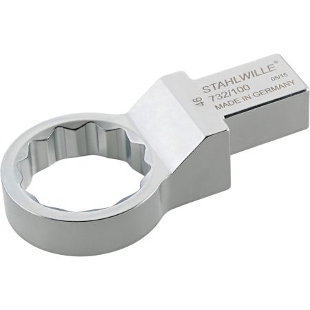 STAHLWILLE końcówka wtykowa oczkowa 50 mm 22x28 mm 732/100 58221050