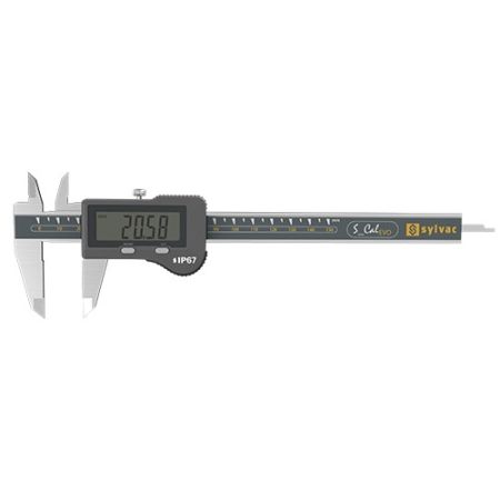 SYLVAC suwmiarka elektroniczna 0-1500.01 mm głębokościomierz płaski IP67 810.1502