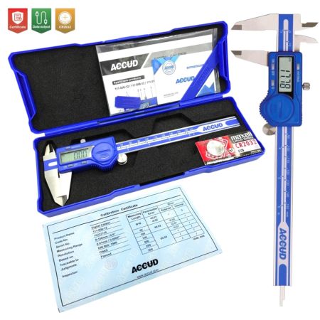 ACCUD suwmiarka elektroniczna 150/0.01mm z wyjściem danych 111-006-12
