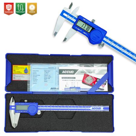 ACCUD suwmiarka elektroniczna 200/0.01mm z wyjściem danych 111-008-12
