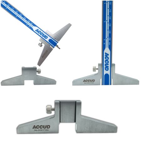 ACCUD podstawa mostek 100mm do pomiaru głębokości 179-000-01