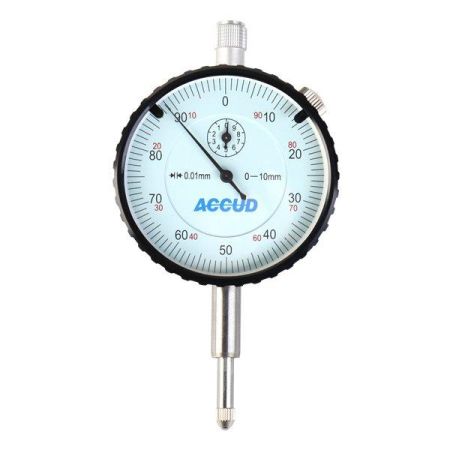 Accud czujnik zegarowy 0-10mm / 0.01mm 224-010-12
