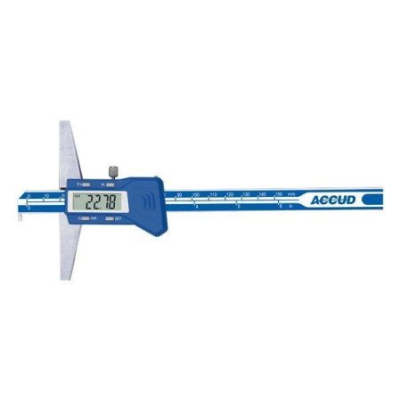 ACCUD głębokościomierz elektroniczny 0-500/0,01mm podstawa 150mm 173-020-11