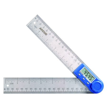 ACCUD kątomierz elektroniczny uniwersalny 0-360°/0.1° 200mm 821-008-01N