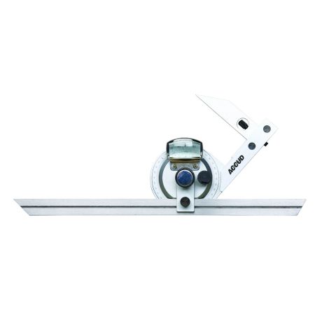 ACCUD kątomierz ze szkłem powiększającymi ramieniem 300mm 815-360-01