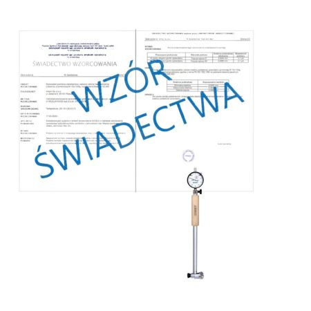 ACCUD średnicówka 2-punktowa100-160/0.01mm + świadectwo wzorcowania 251-160-12-WZORC