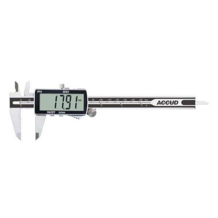 ACCUD suwmiarka elektroniczna 0-150/0,01mm IP54 z duzym wyświetlaczem 106-006-11