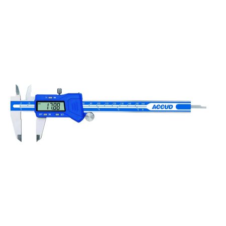ACCUD suwmiarka elektroniczna 0-150/0,01mm z okrągłym głębokościomierzem 111-006-10W