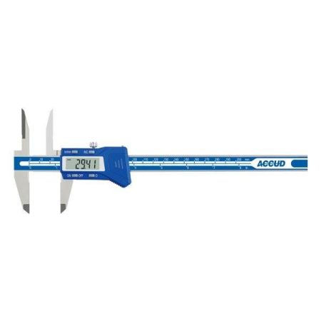 ACCUD suwmiarka elektroniczna 0-200/0,01mm z długimi g&oacute;rnymi szczękami 107-008-11