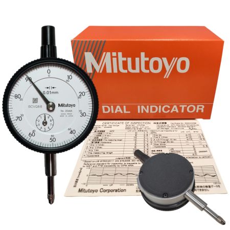 MITUTOYO czujnik zegarowy 0.01-10/0.01 mm 2046A