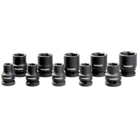 METABO zestaw kluczy nasadowych udarowych 1/2"